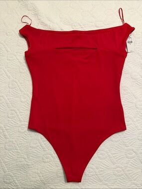 Express Bodysuit in Red Size Medium NWT